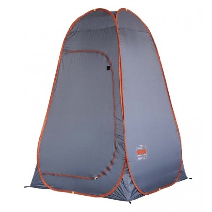 خيمة حمّام بوليستر رمادي-برتقالي