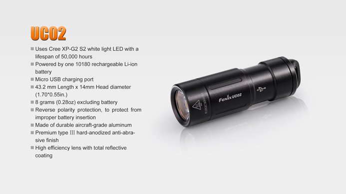 كشاف FENIX UC02 - الصورة 2