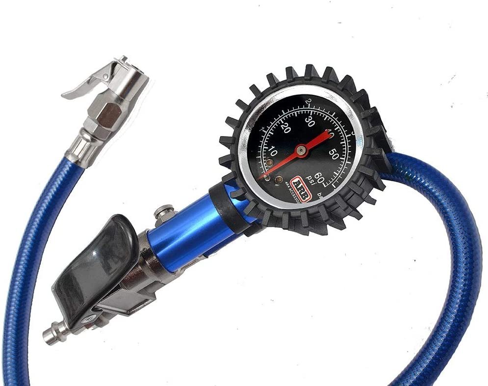 مقياس هواء ARB ساعة استيل هافي ديوتي مع هوز ازرق بخاصية الكبس والتنسيم - الصورة 8