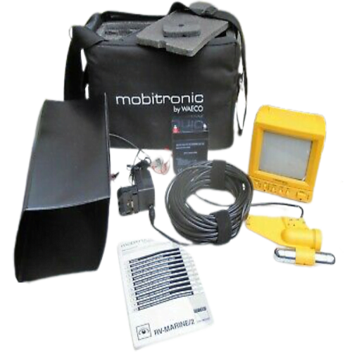 كاميرا لاكتشاف السمك وقاع البحر وتر بروف مع كيبل 22 متر وشاشة بشنطة WEACO RV/MARINE 2