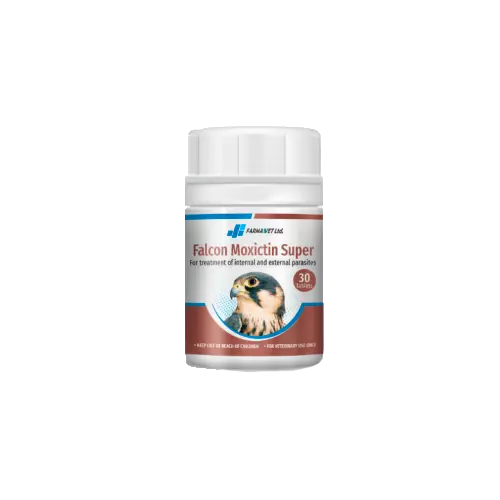 علاج لجميع أنواع الدود وخاصة الرئة FALCON MOXICTIN SUPER FARMAVET