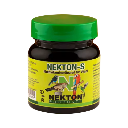 نيكوتين اس فيتامينات الأساسية احماض امينية والمعادن والعناصر النادرة NEKTON-S 35g